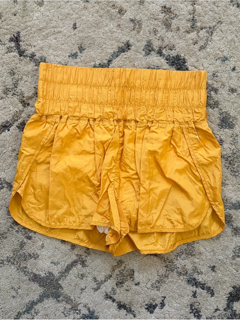 3/$25!!! Free People Movement Shorts in Yellow